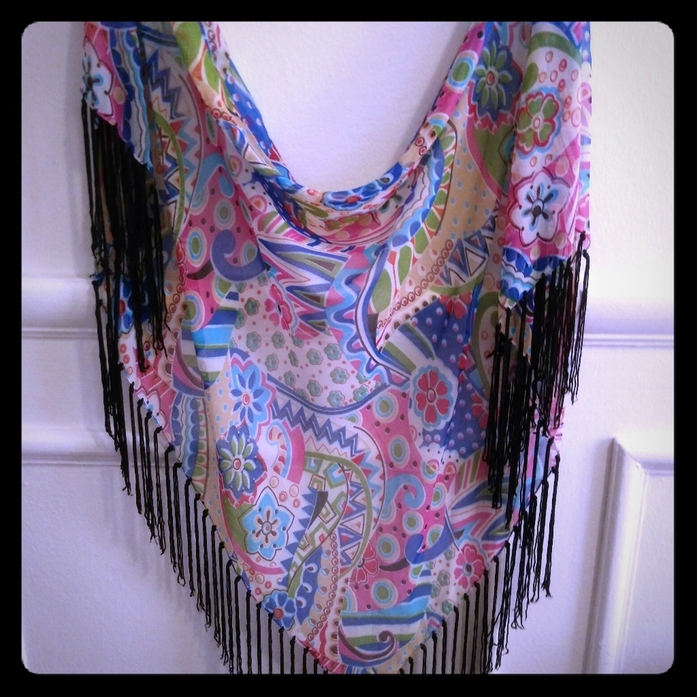 Very Pretty Shingle Sheer Scarf